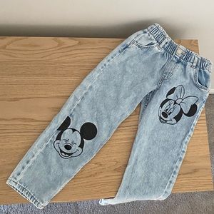 H&M Disney Minnie & Mickey Jeans